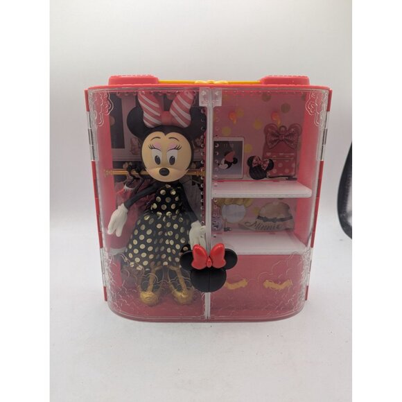 Disney Parks 2020 Minnie Mouse Christmas Poseable Doll Fashion Play Set - Picture 12 of 12